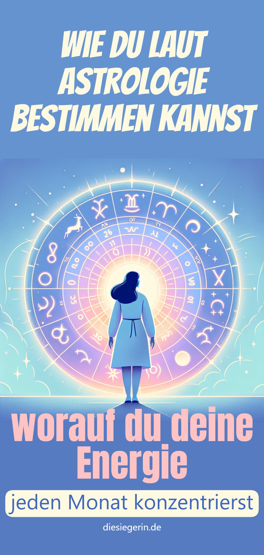 Wie du laut Astrologie bestimmen kannst worauf du deine Energie jeden Monat konzentrierst