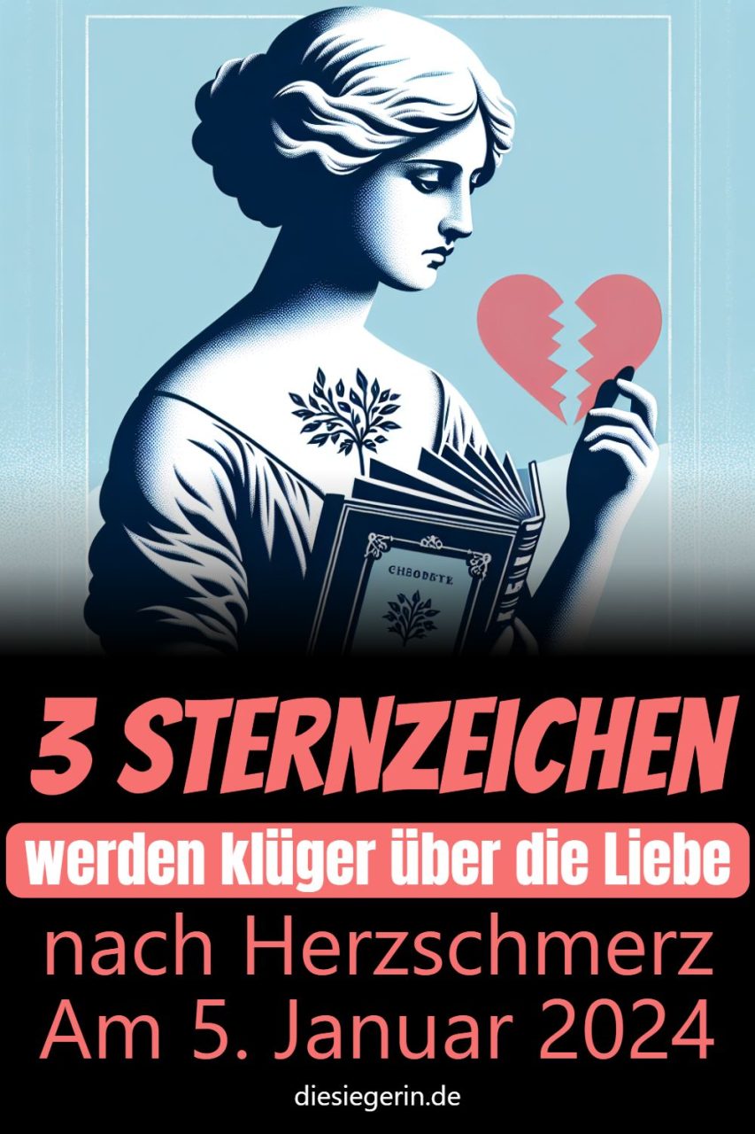 3 Sternzeichen werden klüger über die Liebe nach Herzschmerz Am 5. Januar 2024