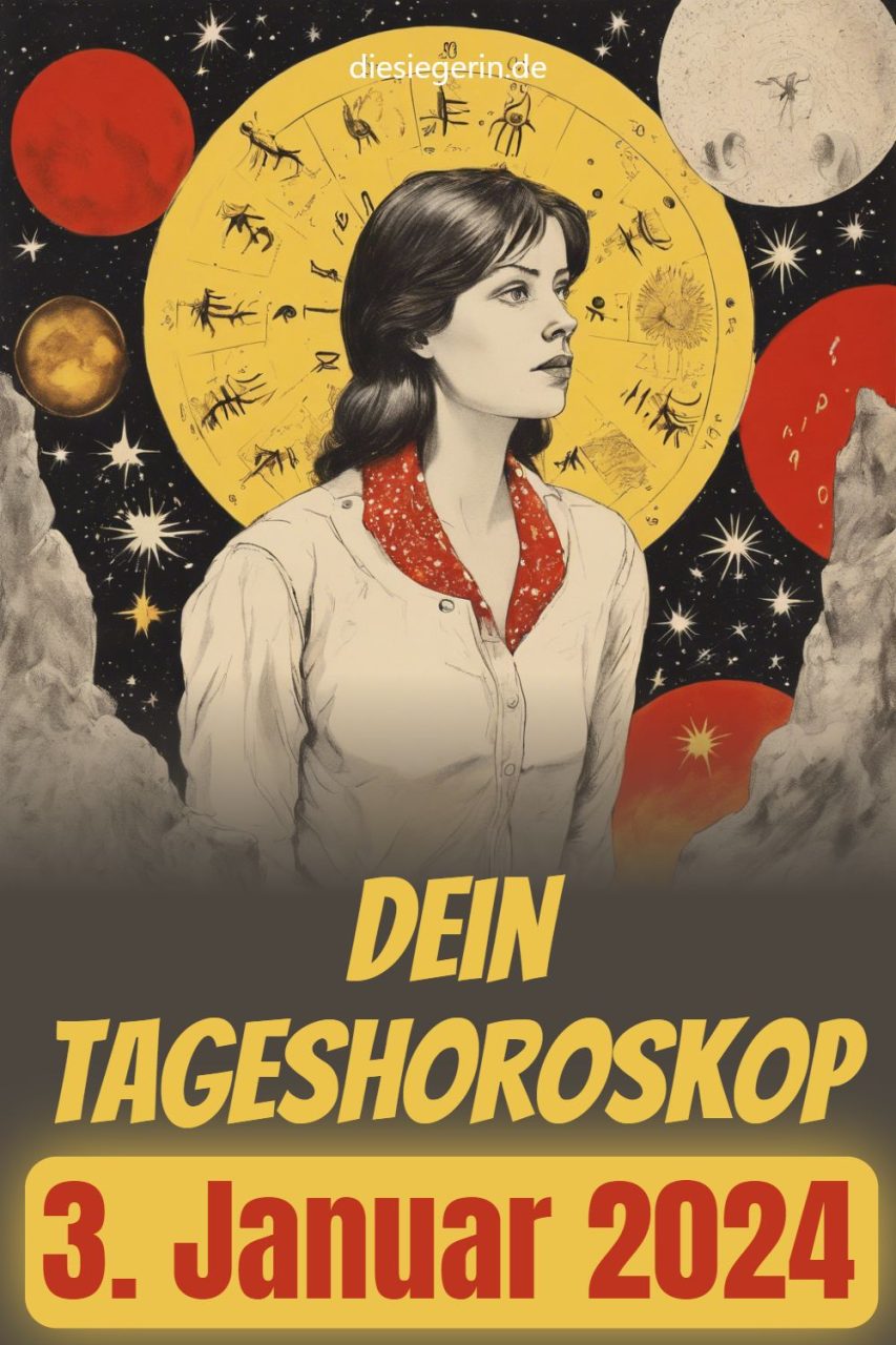 Dein Tageshoroskop 3. Januar 2024