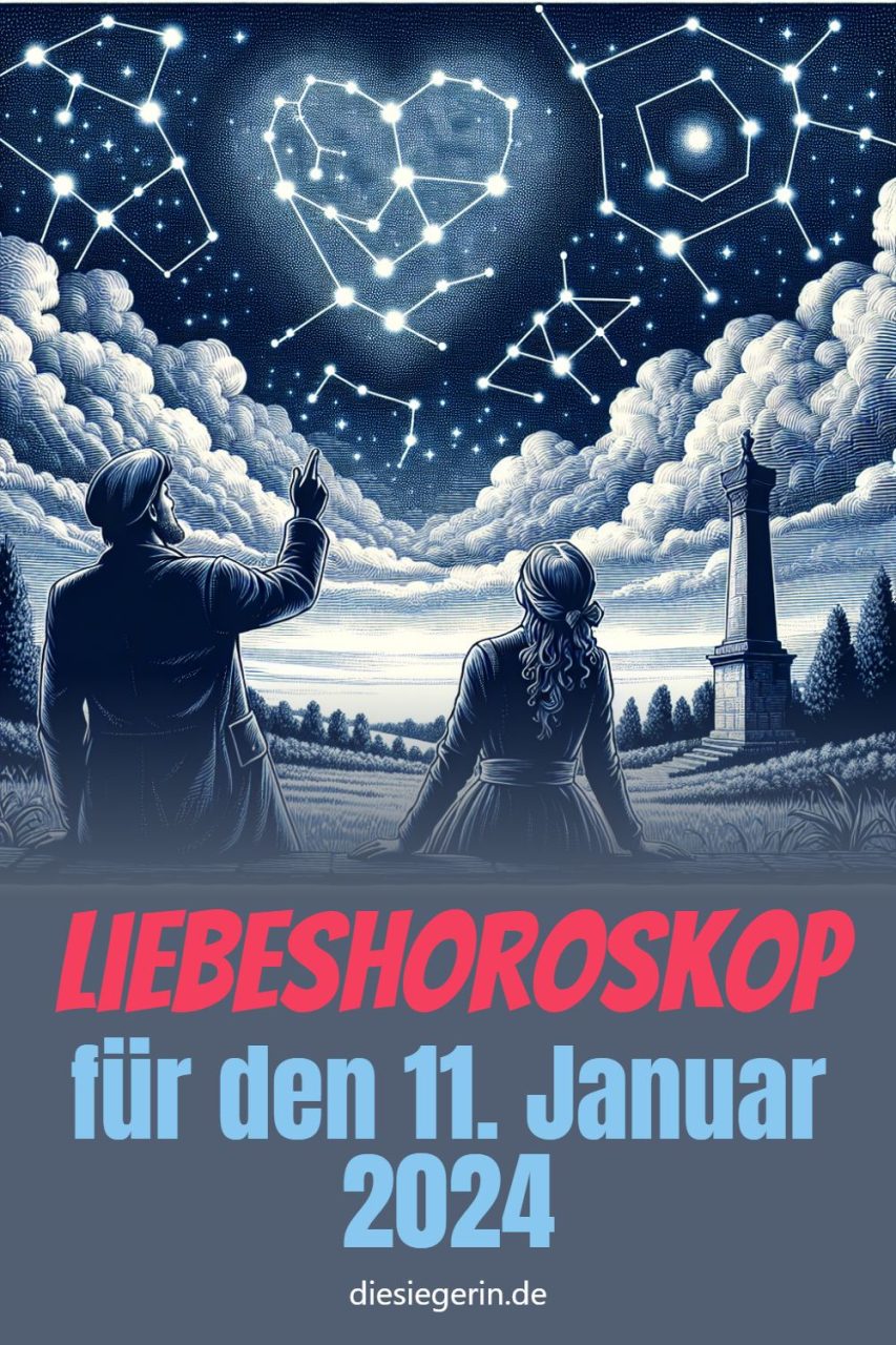 Liebeshoroskop für den 11. Januar 2024