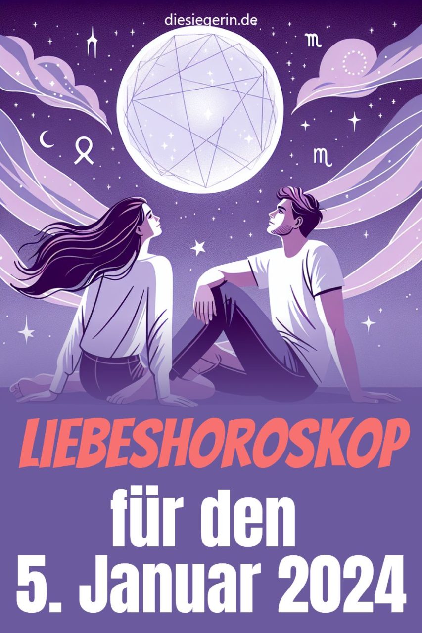 Liebeshoroskop für den 5. Januar 2024