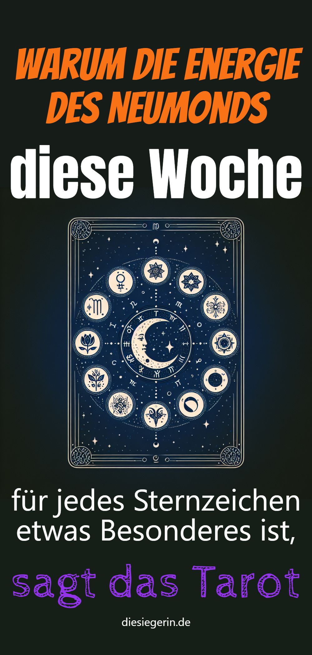 Warum die Energie des Neumonds diese Woche für jedes Sternzeichen etwas Besonderes ist, sagt das Tarot