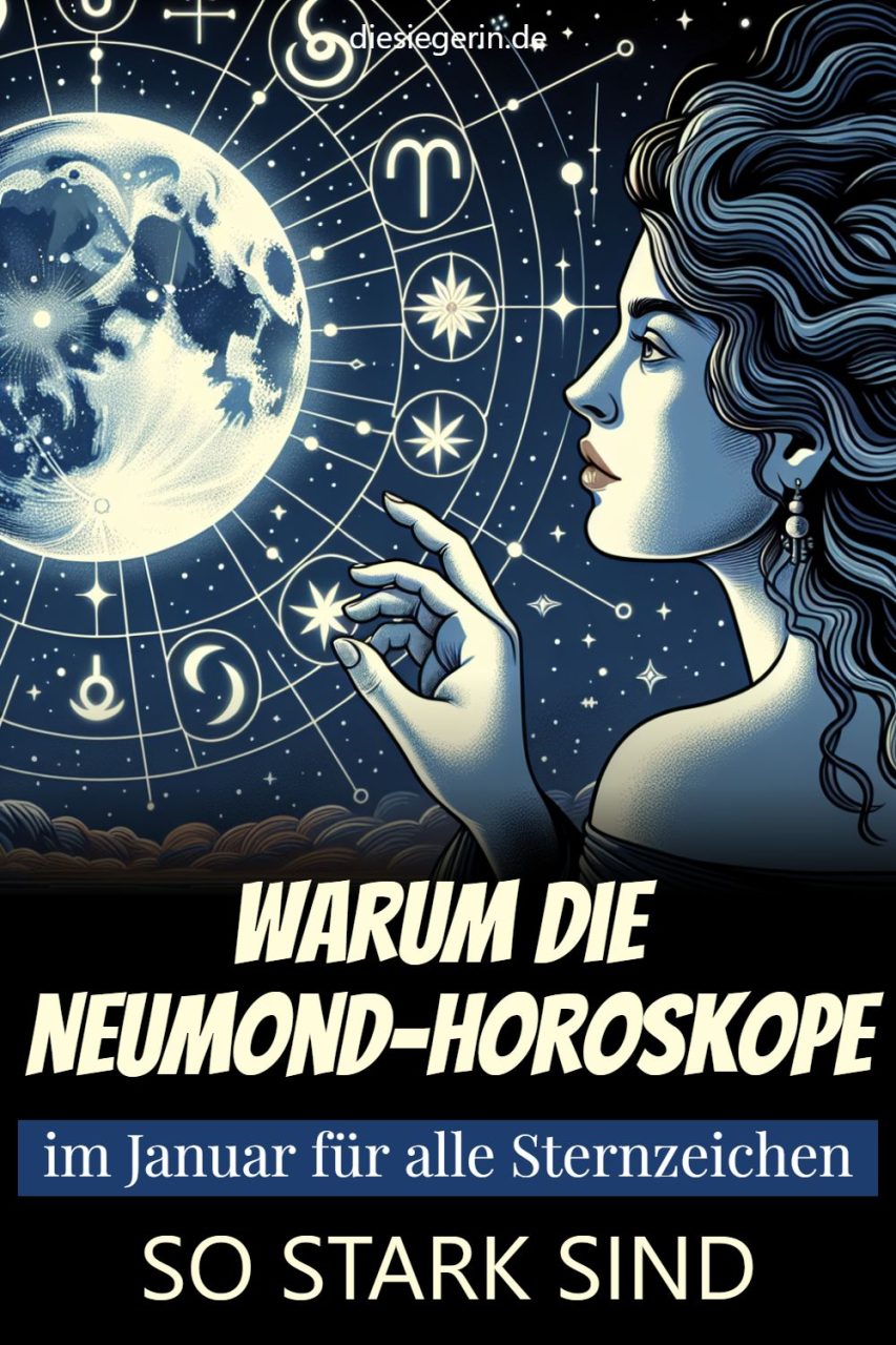 Warum die Neumond-Horoskope im Januar für alle Sternzeichen SO STARK SIND