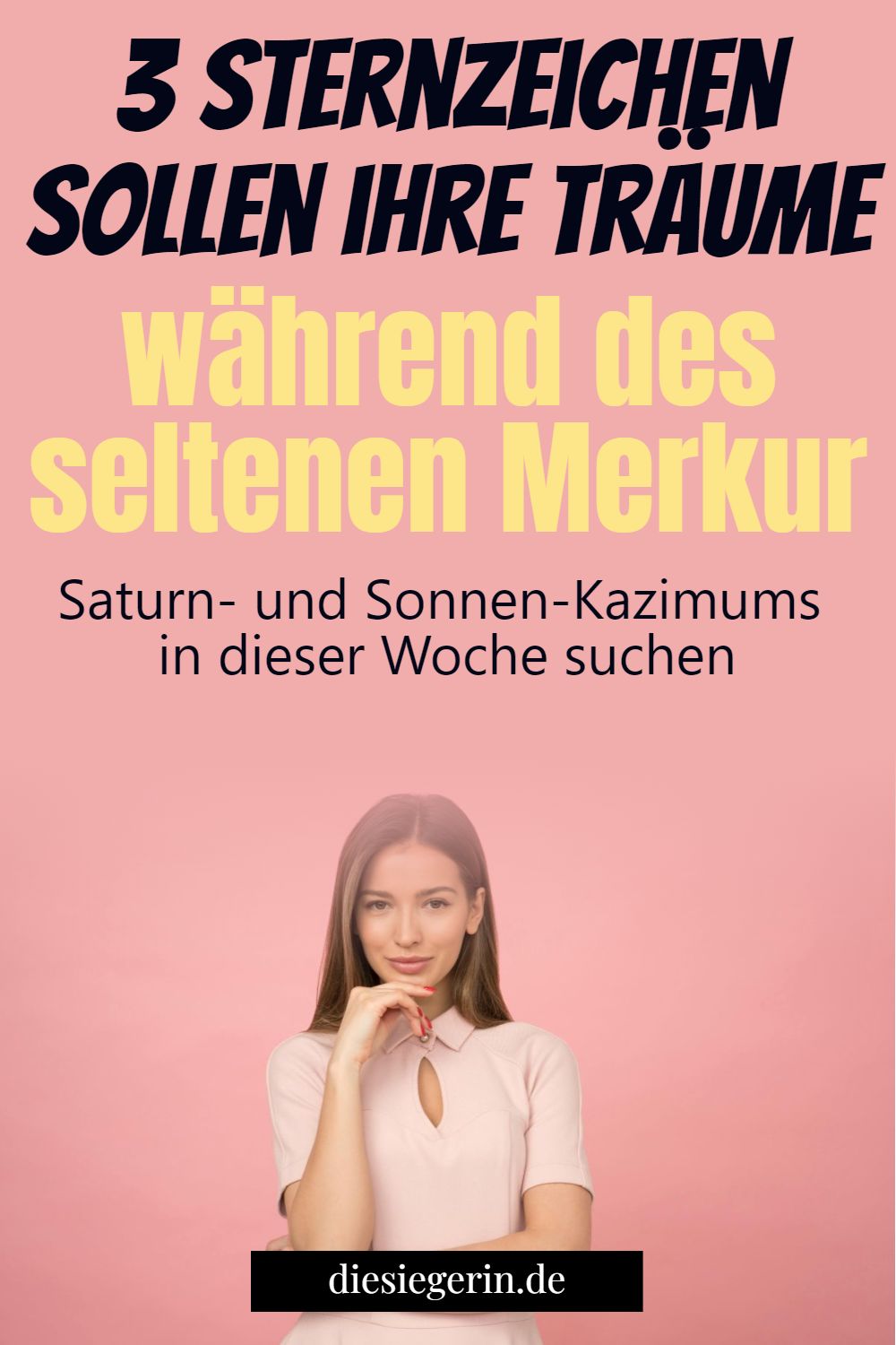 3 Sternzeichen sollen ihre Träume während des seltenen Merkur Saturn- und Sonnen-Kazimums in dieser Woche suchen