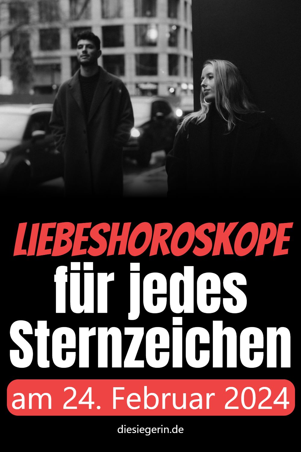 Liebeshoroskope für jedes Sternzeichen am 24. Februar 2024