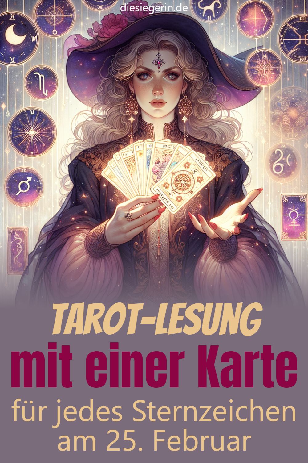 Tarot-Lesung mit einer Karte für jedes Sternzeichen am 25. Februar