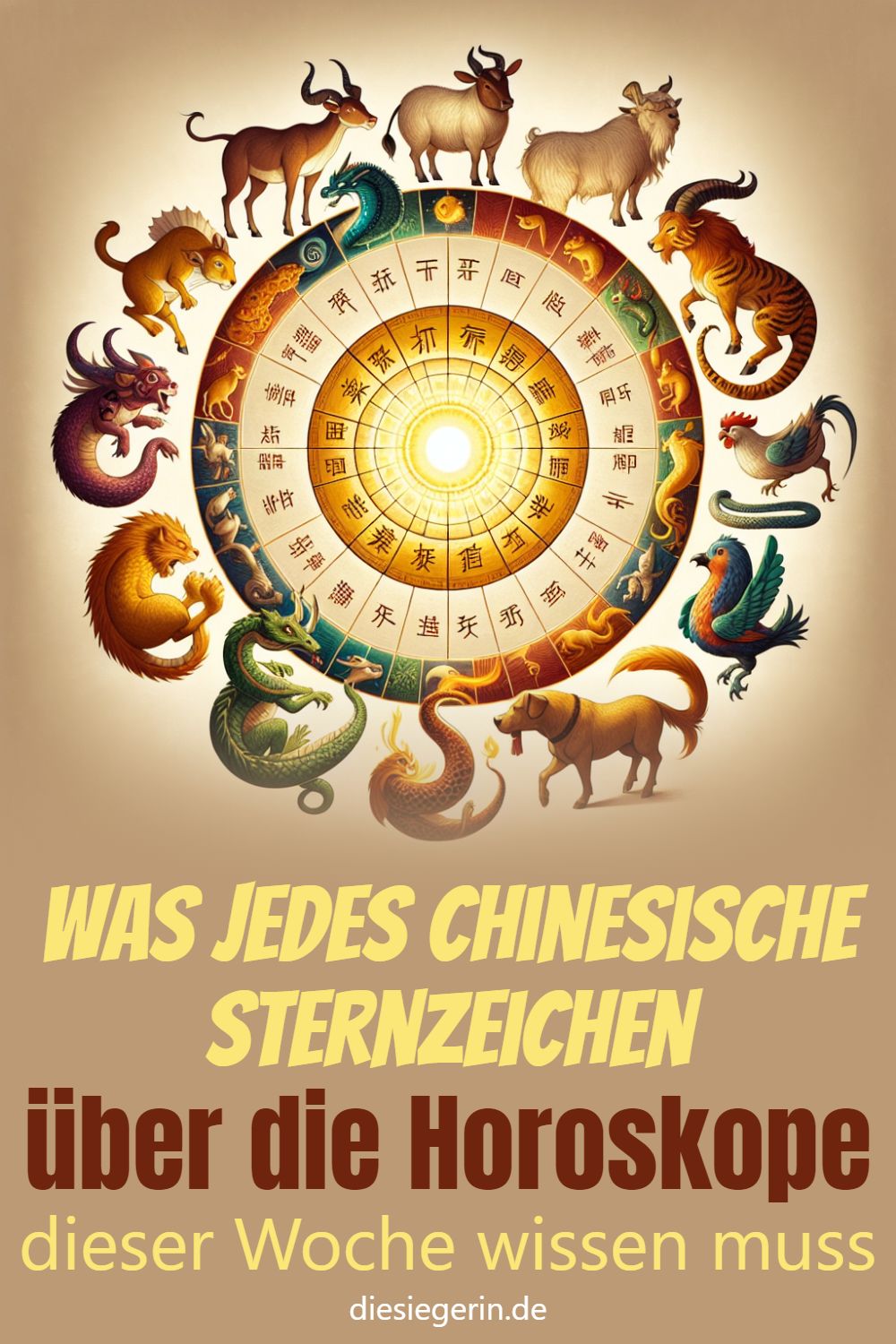 Was jedes chinesische Sternzeichen über die Horoskope dieser Woche wissen muss