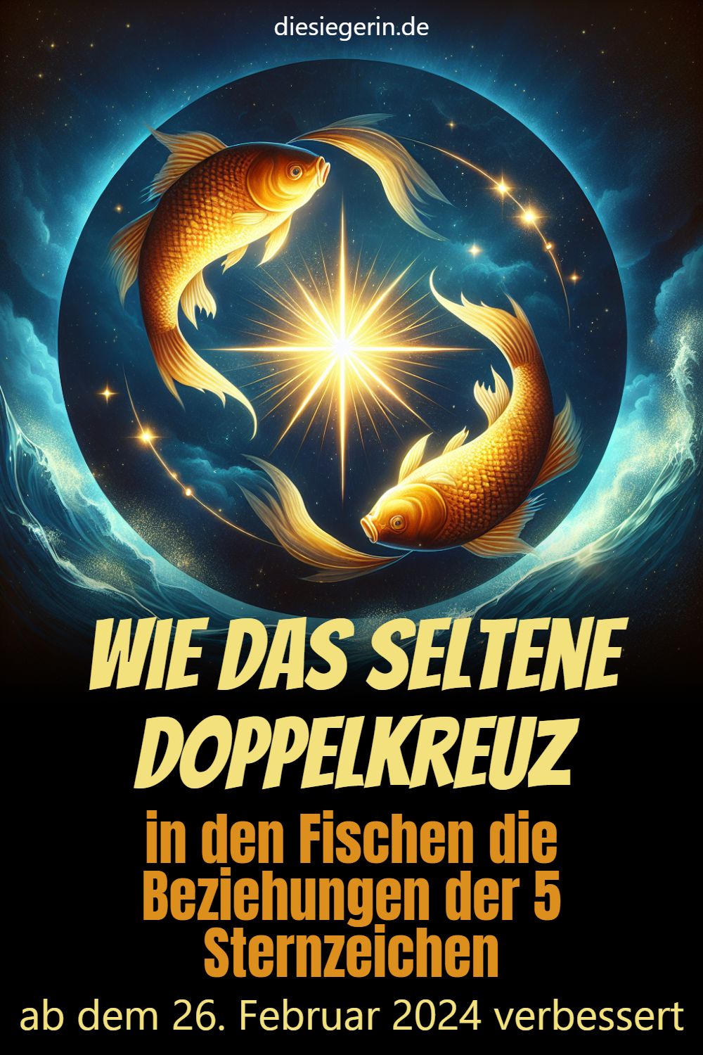 Wie das seltene Doppelkreuz in den Fischen die Beziehungen der 5 Sternzeichen ab dem 26. Februar 2024 verbessert