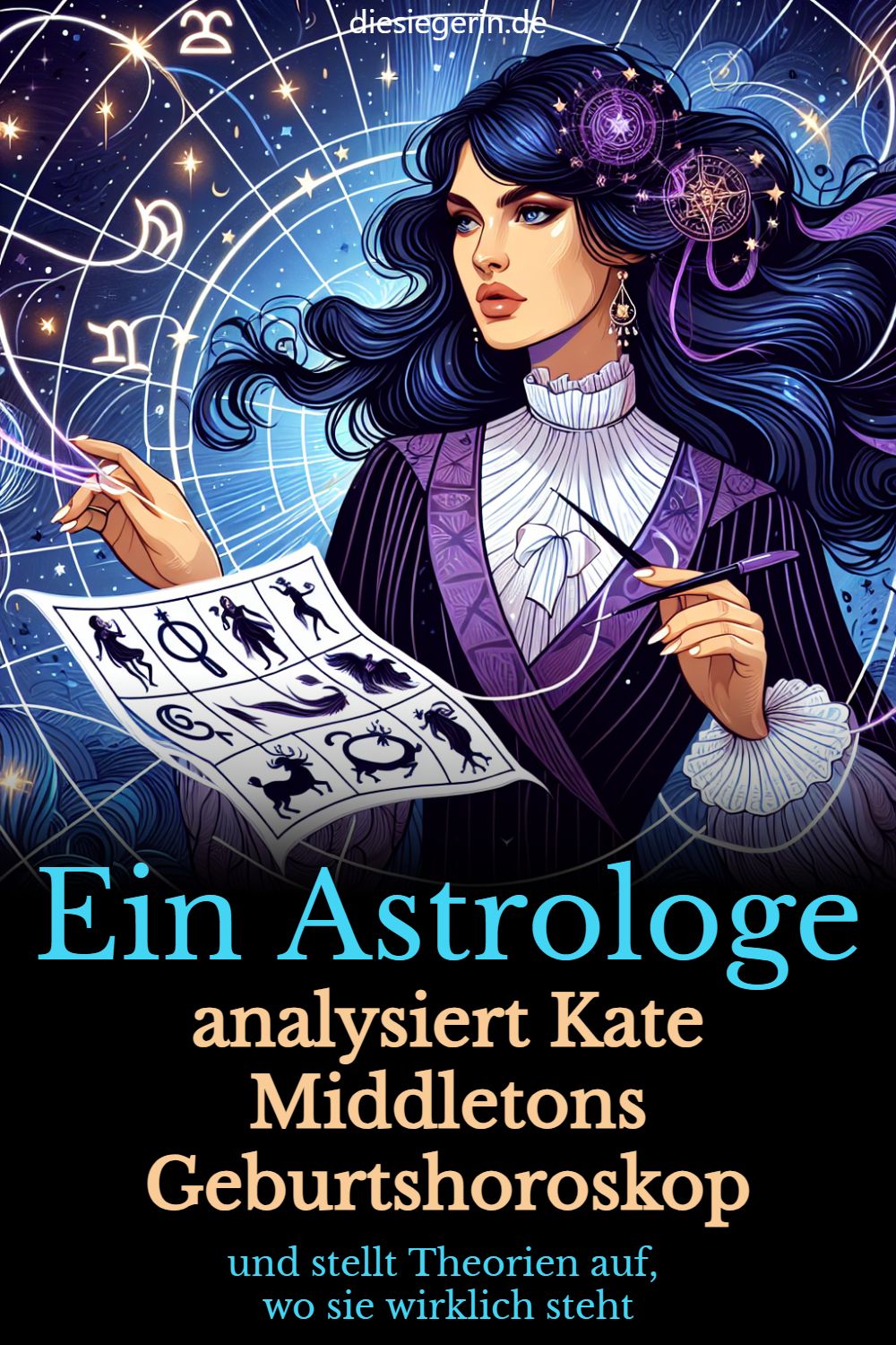 Ein Astrologe analysiert Kate Middletons Geburtshoroskop und stellt Theorien auf, wo sie wirklich steht