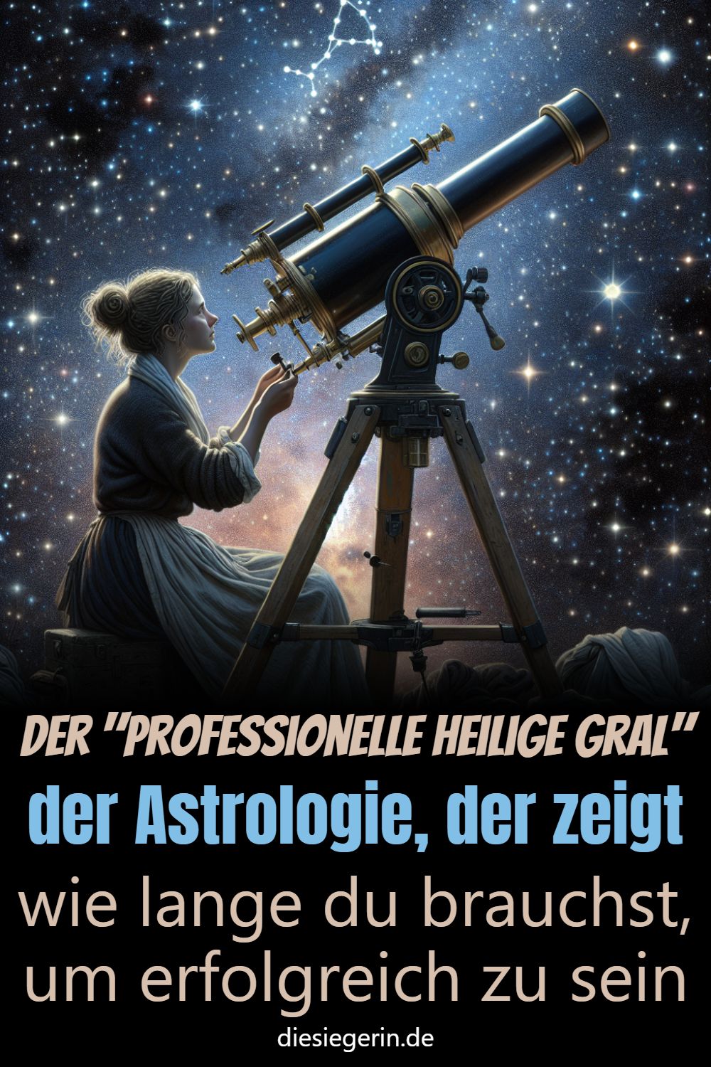 Der "professionelle Heilige Gral" der Astrologie, der zeigt wie lange du brauchst, um erfolgreich zu sein