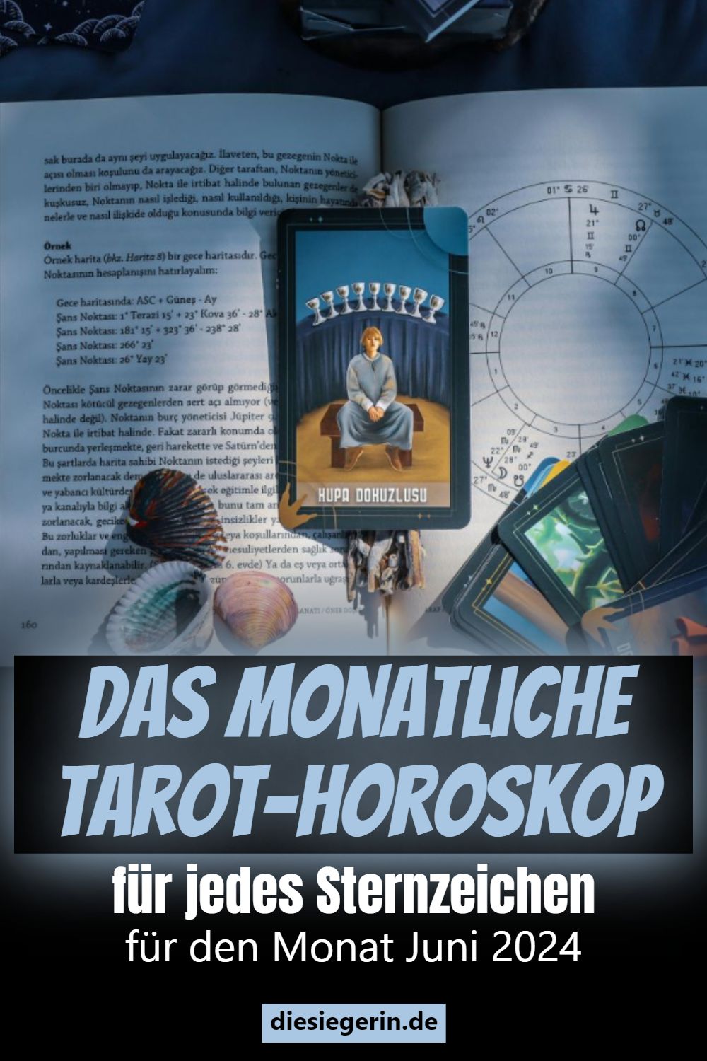 Das monatliche Tarot-Horoskop für jedes Sternzeichen für den Monat Juni 2024