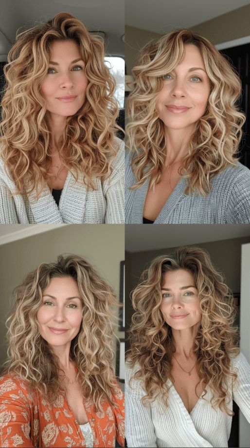 : Balayage-Locken für Frauen über 40