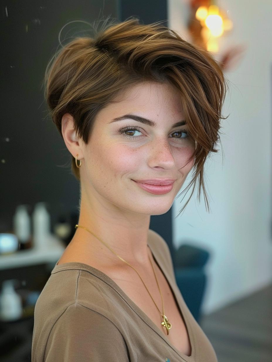 2024 Trendy Short Haircuts for Women - Layers, Bangs & Styles