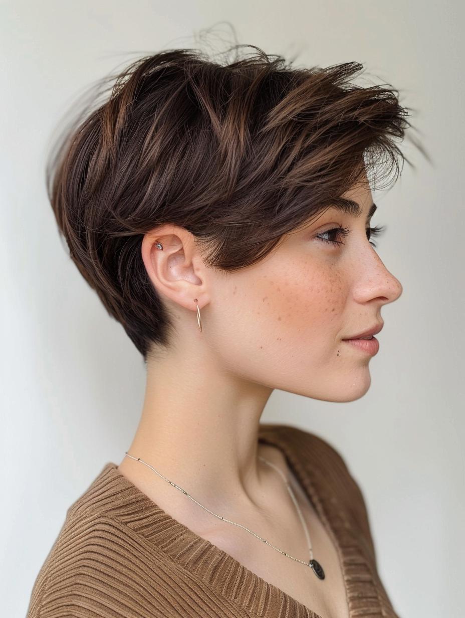 2024 Trendy Short Haircuts for Women - Layers, Bangs & Styles