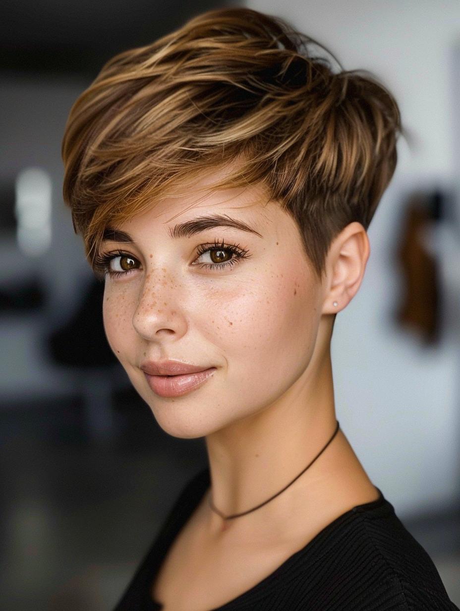 2024 Trendy Short Haircuts for Women - Layers, Bangs & Styles