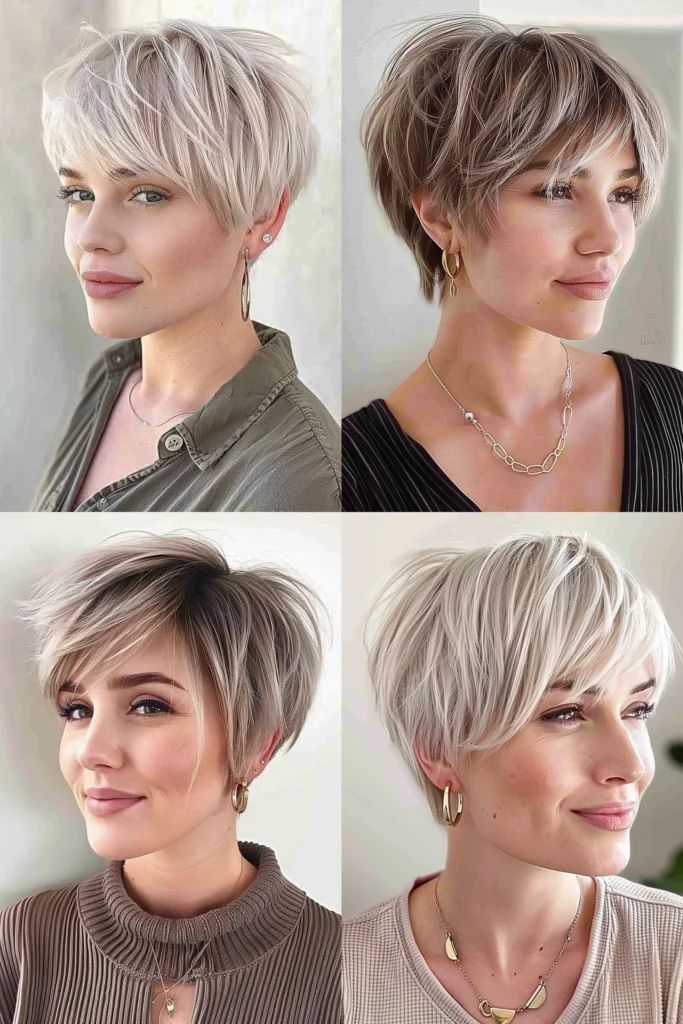 Highlighted Layered Pixie Bob