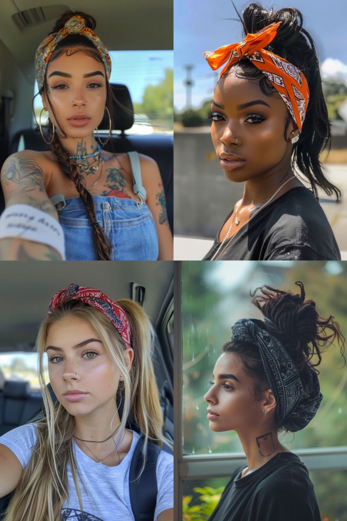 Bandana Ponytail