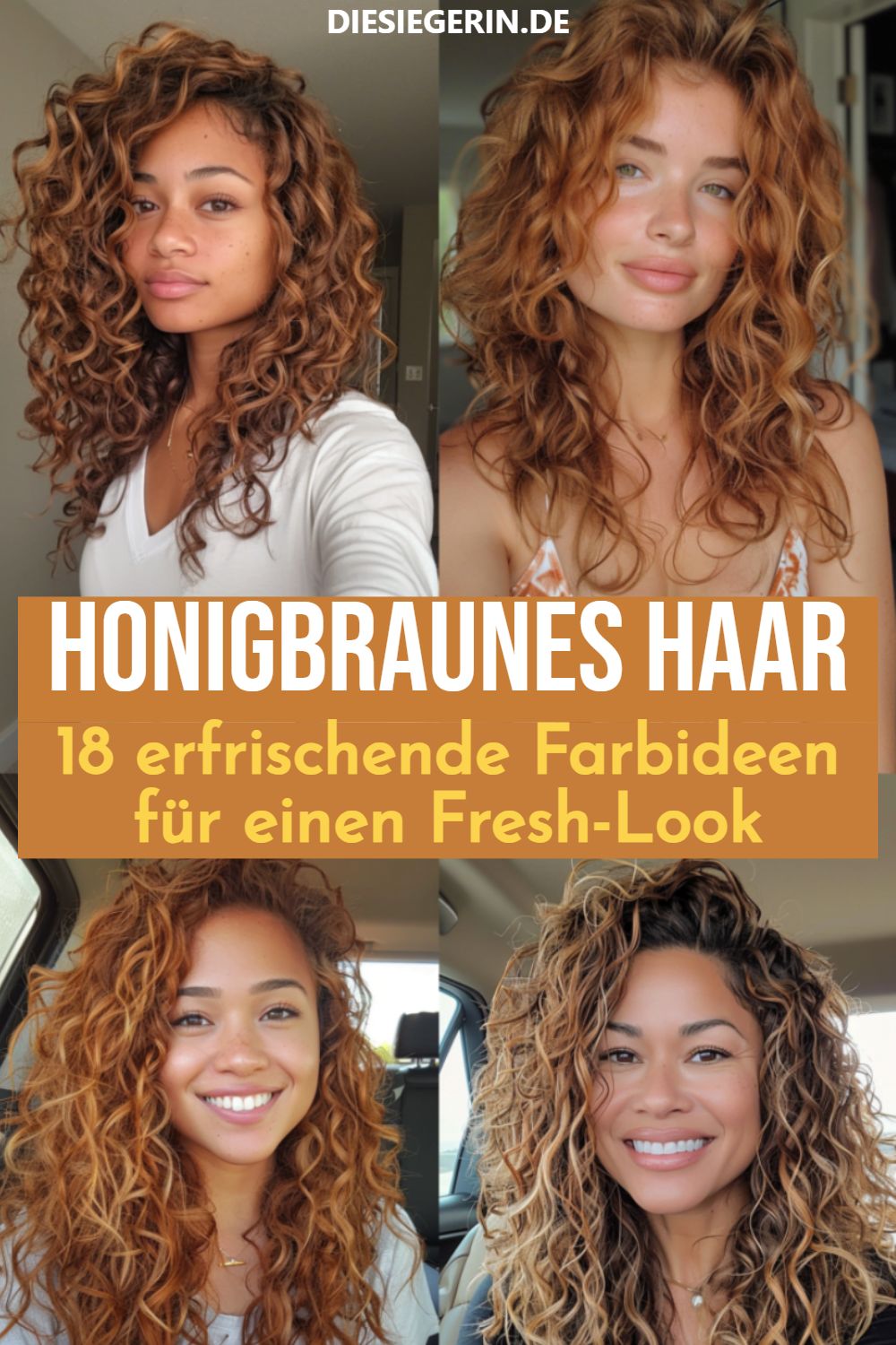 Honigbraunes Haar 18 erfrischende Farbideen für einen Fresh-Look