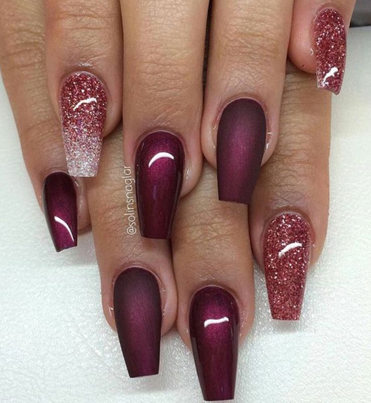 Trending Ideas for dunkle Herbstnageldesigns