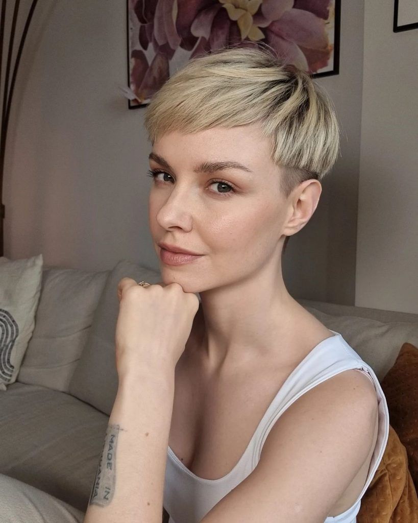 Edgy Undercut Pixie