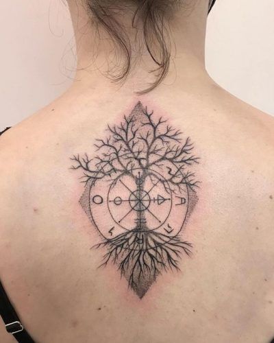 Nordic Tree of Life Tattoo